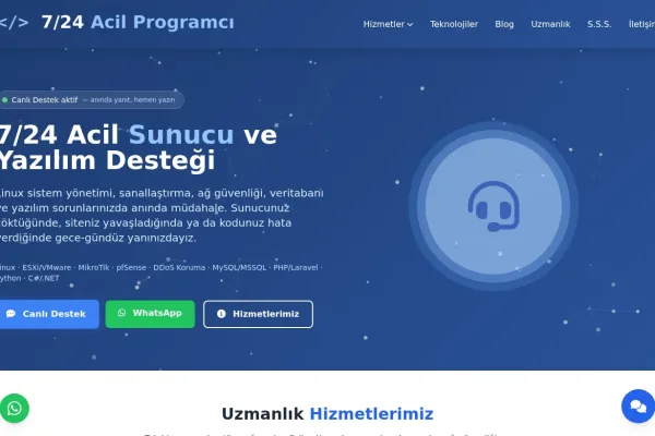 724 Acil Destek